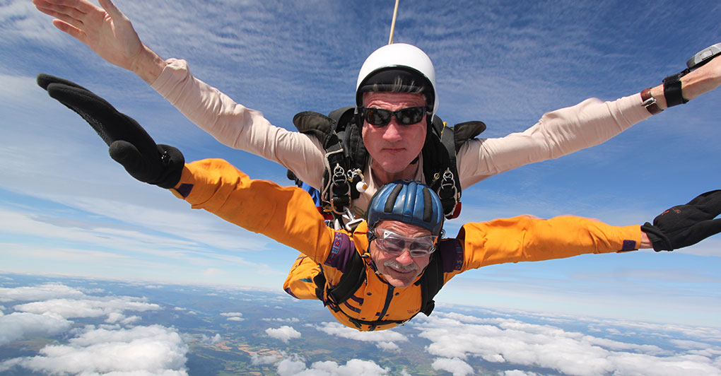 Skydive for heroes